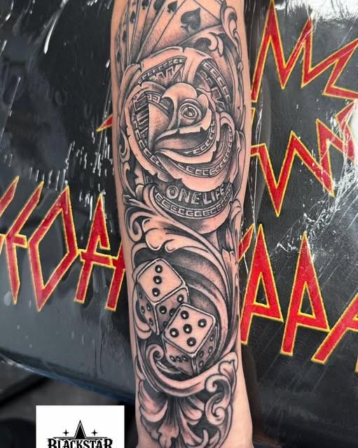 Tattoo by Geoff at Blackstar Tattoo Studio, Belfast — piece 6